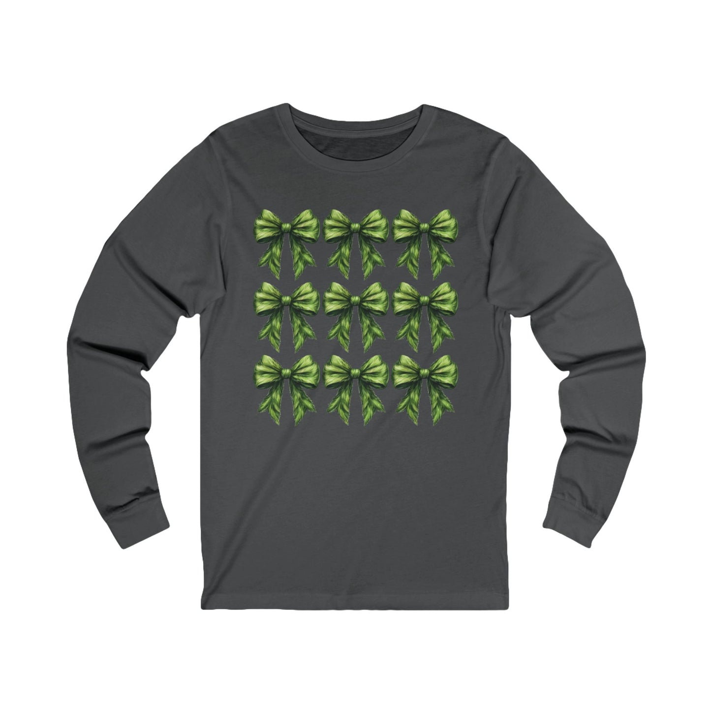 Grinchmas Coquette Unisex Jersey Long Sleeve Tee