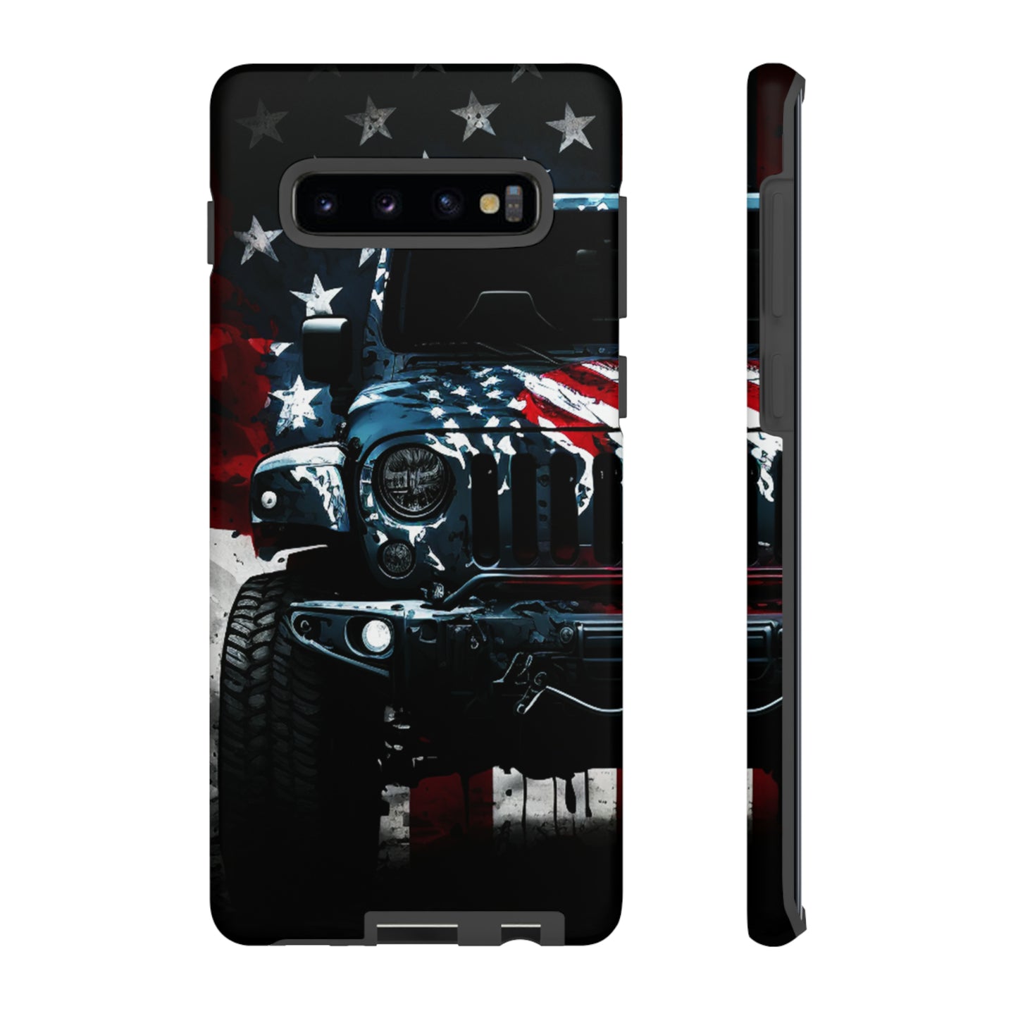 Off Roading Patriotic Protective Drop Proof Case Iphone, Samsung and Google phones