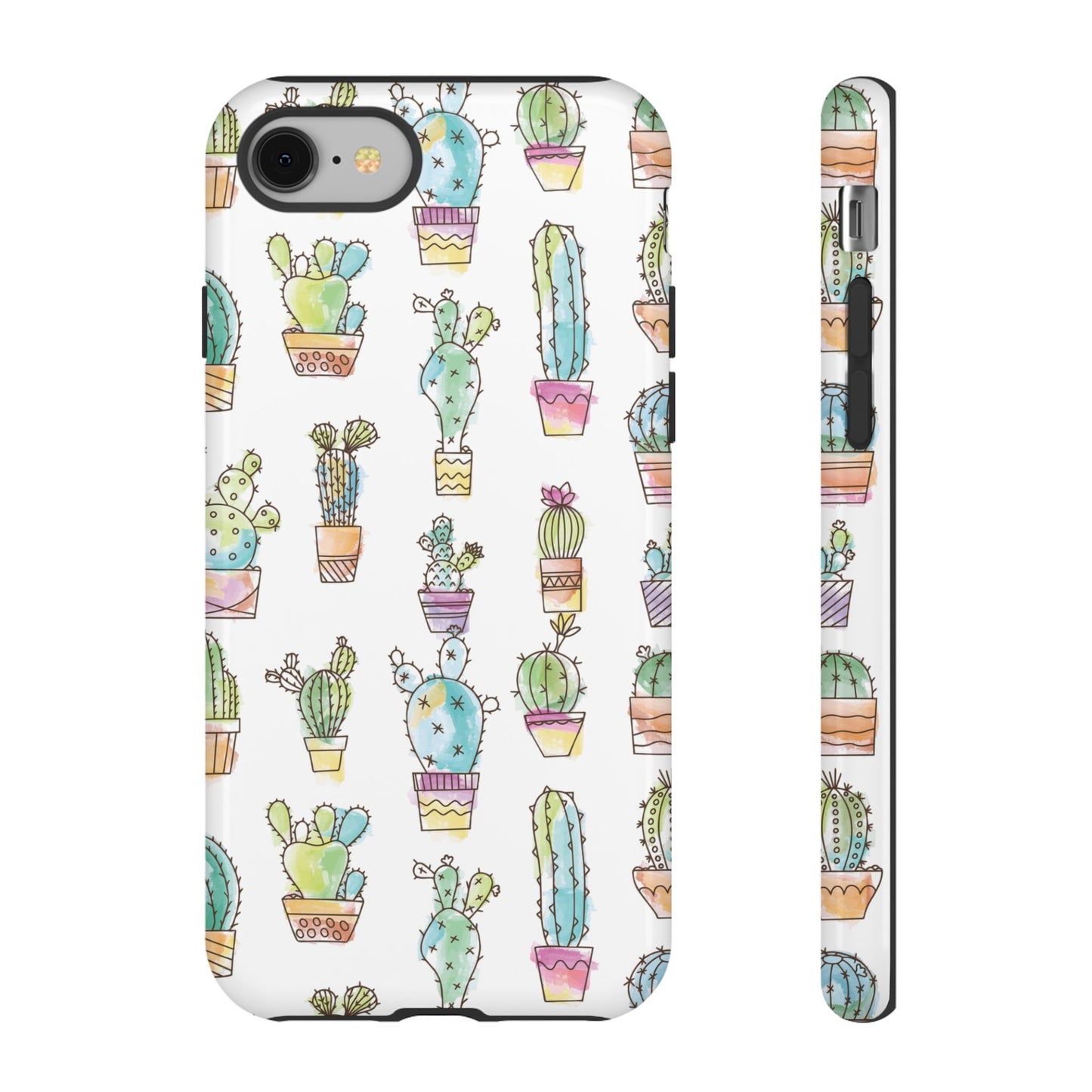 Pastel Cactus Love Phone Case