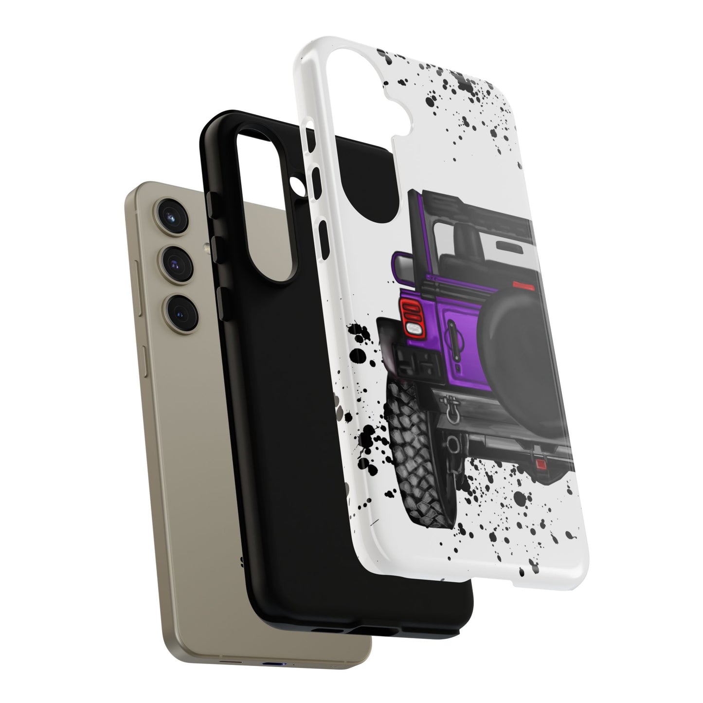 Off Road Life Purple Protective Case for Iphone, Google and Samsung