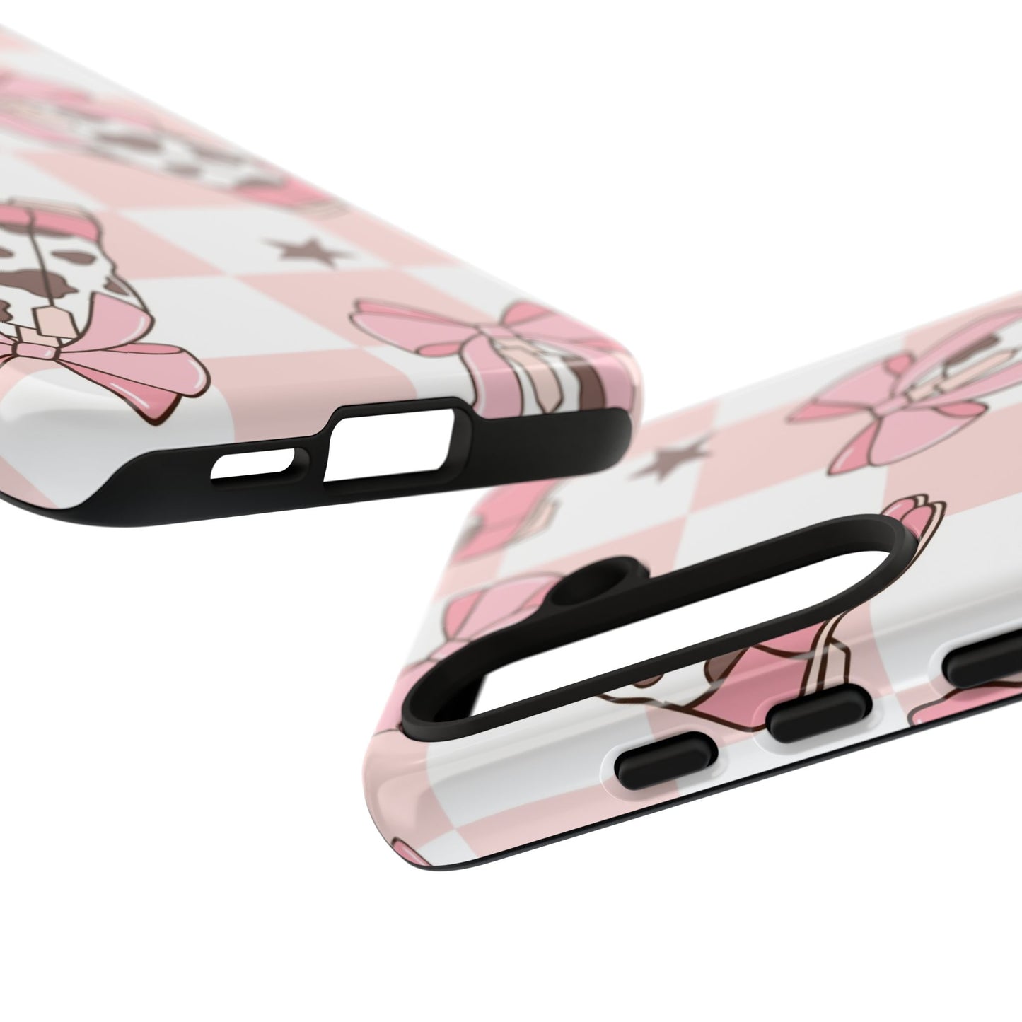 Cowboy Boots and Bows Protective Phone Case