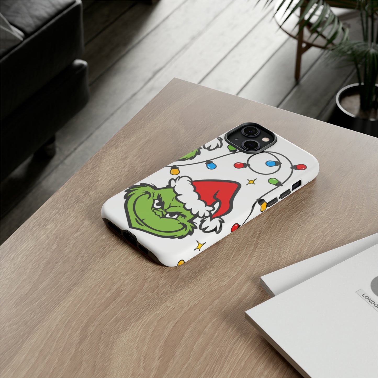 Grinchmas Lights Protective Case for IPhone, Samsung and Google Phones