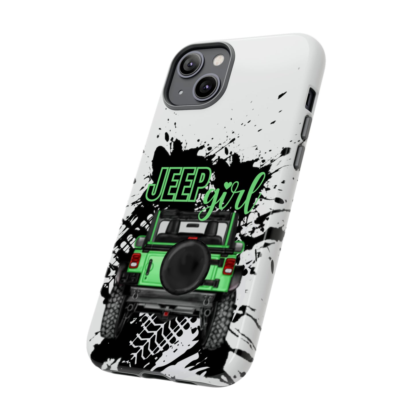 Off Road Girl Green Tough Cases