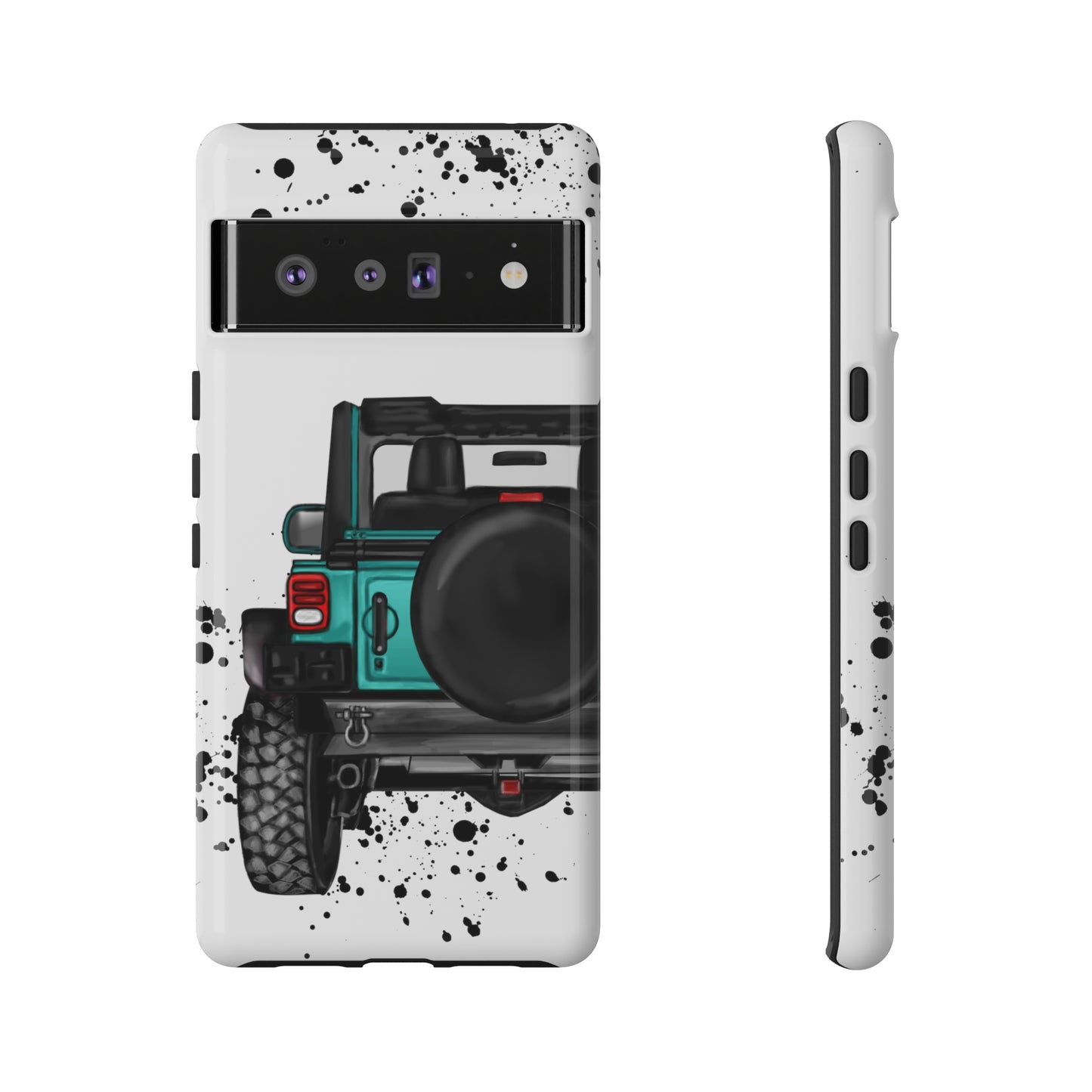 Off Road Life Turquoise Protective Case for Iphone, Google and Samsung