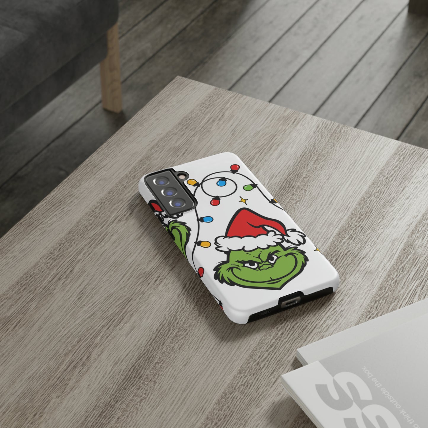 Grinchmas Lights Protective Case for IPhone, Samsung and Google Phones