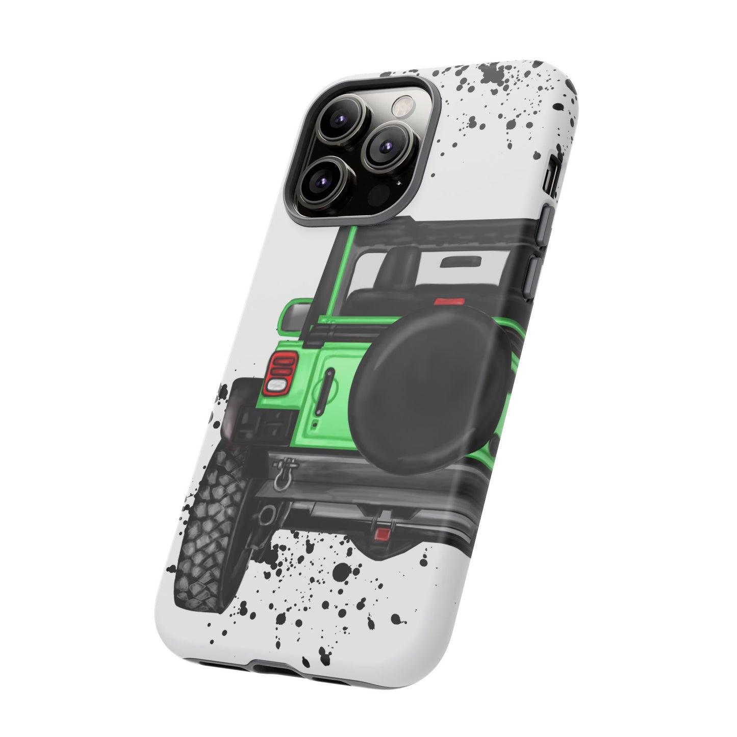 Off Road Life Green Protective Case for Iphone, Google and Samsung