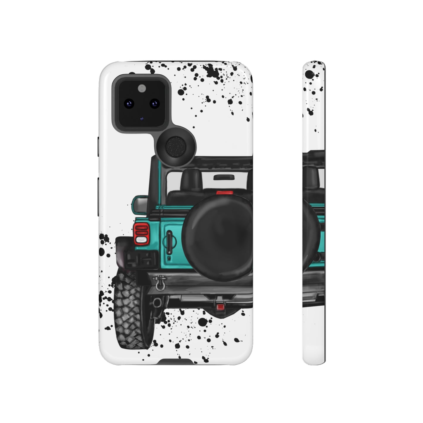 Off Road Life Turquoise Protective Case for Iphone, Google and Samsung