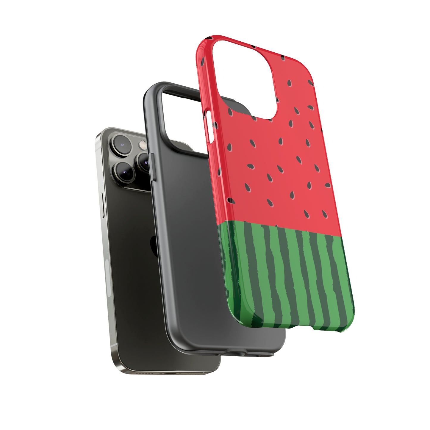 Adorable Watermelon Protective Phone Case for Google, Iphone, and Samsung Phone Cases