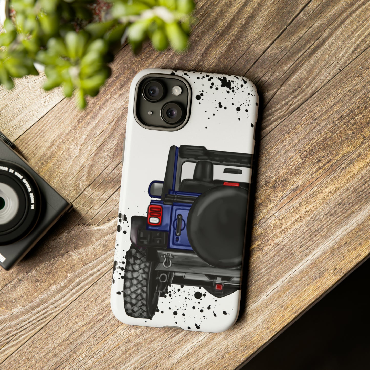 Off Road Life Dark Blue Protective Case for Iphone, Google and Samsung