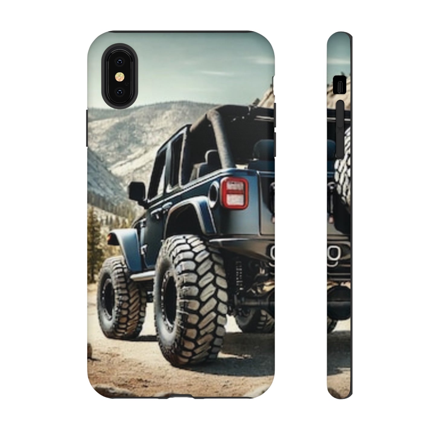 Blue Jeep Protective Phone Case