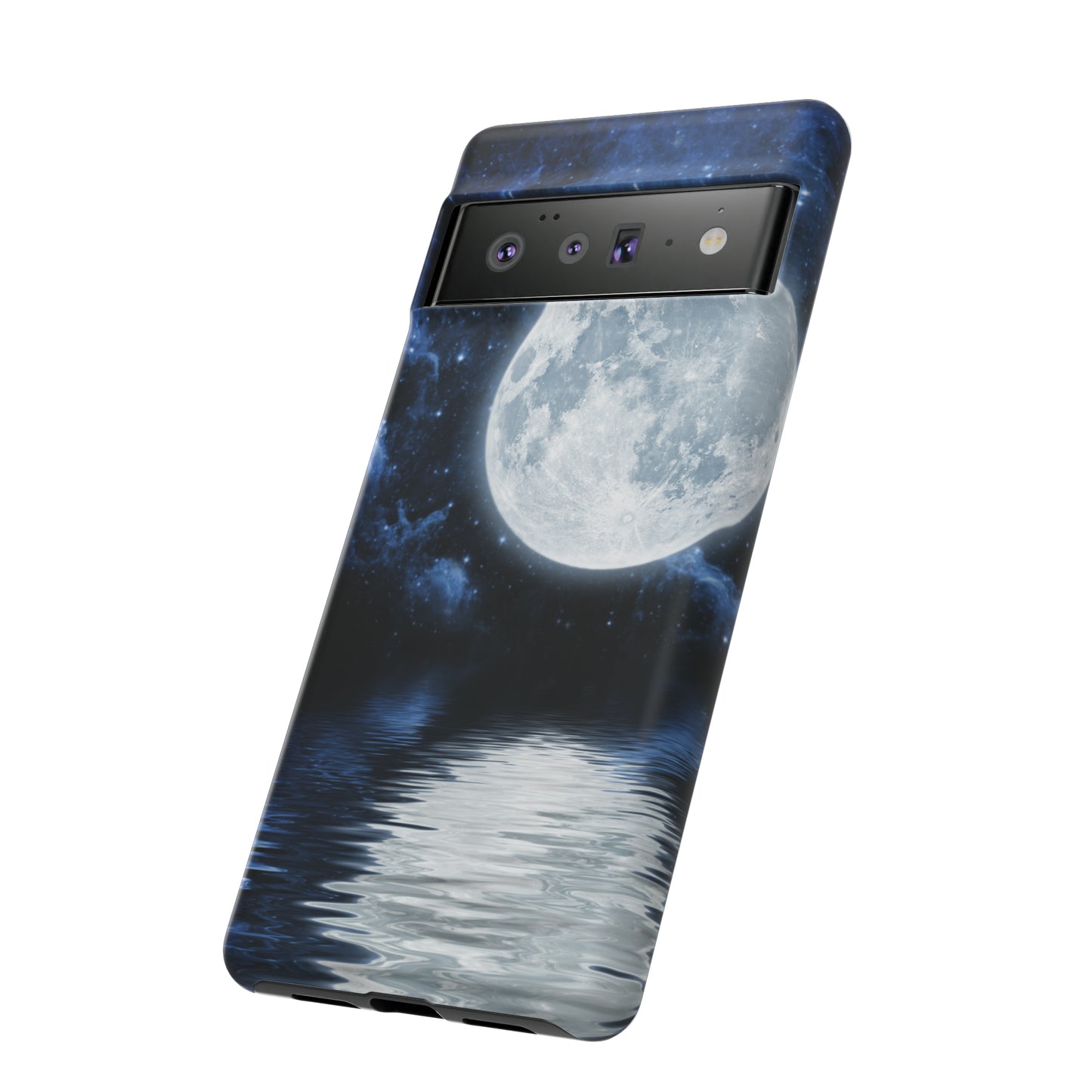 Moon Reflection Protective Phone Case for IPhone, Google and Samsung Phones