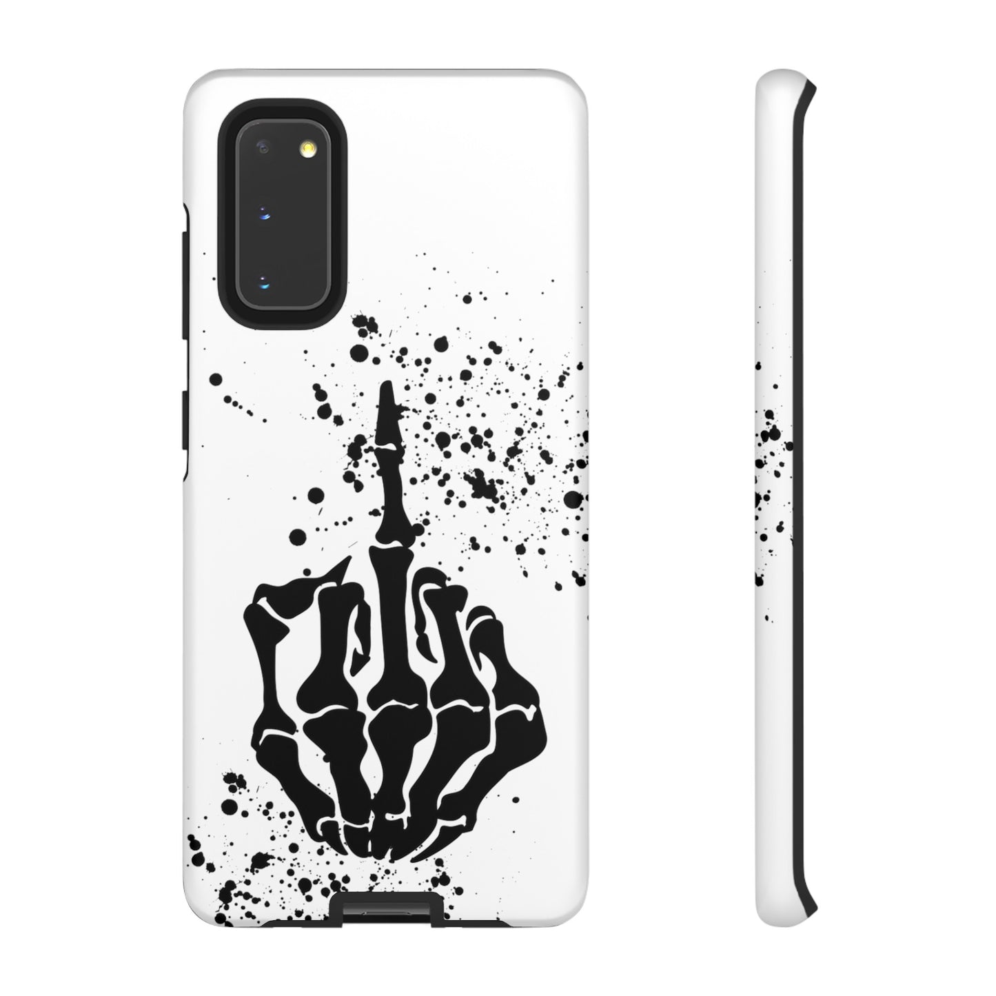 Skeleton, Finger Protective Case for Iphone, a Google and Samsung phones