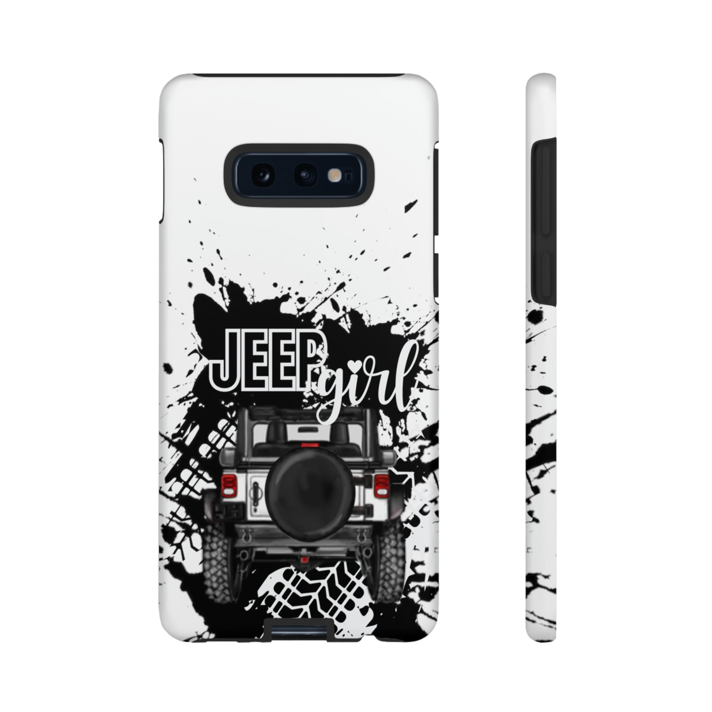 Off Road Girl White Tough Cases