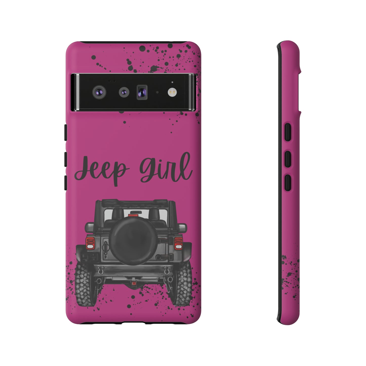 Off Road Girl Protective Phone case for Iphone, Google and Samsung phones