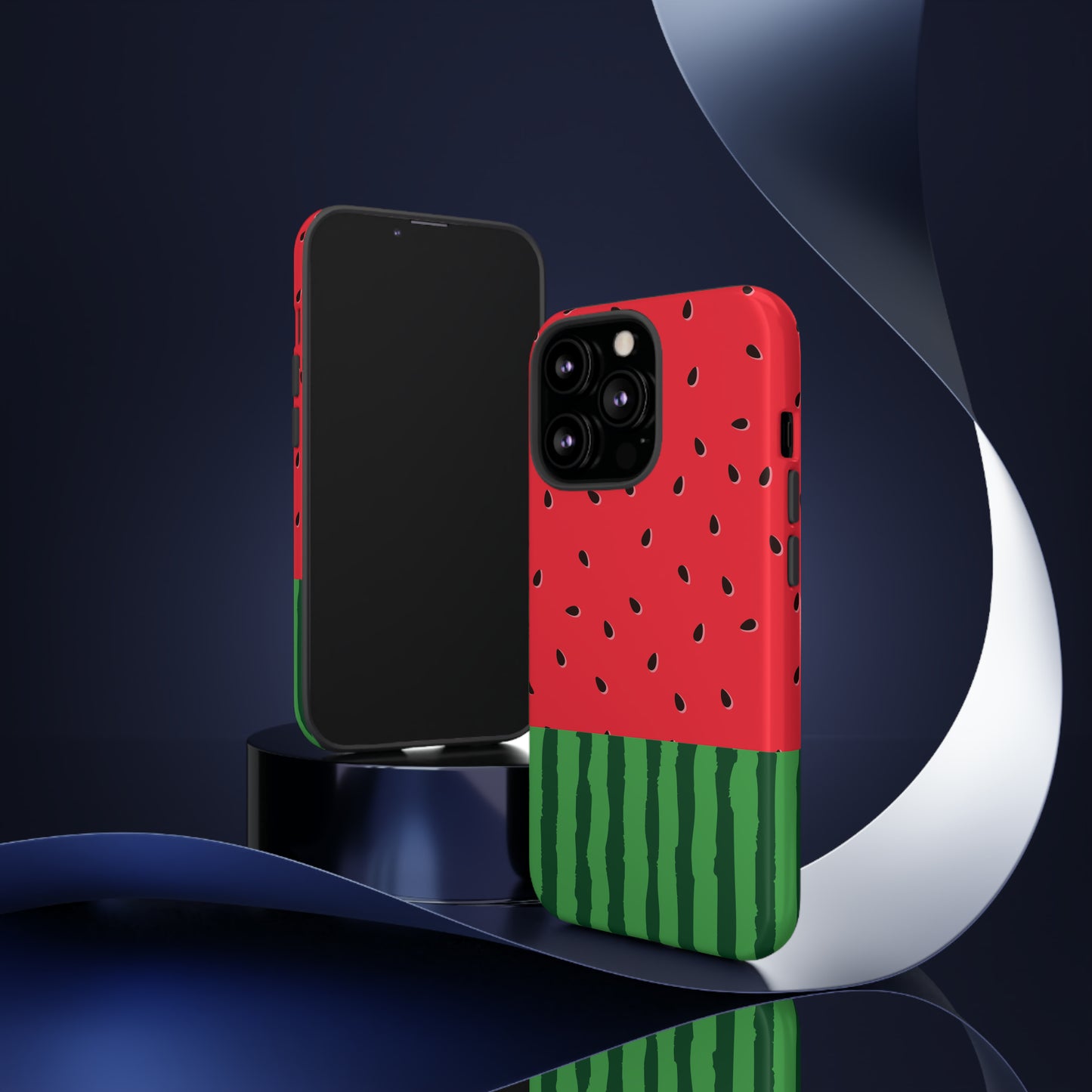 Adorable Watermelon Protective Phone Case for Google, Iphone, and Samsung Phone Cases