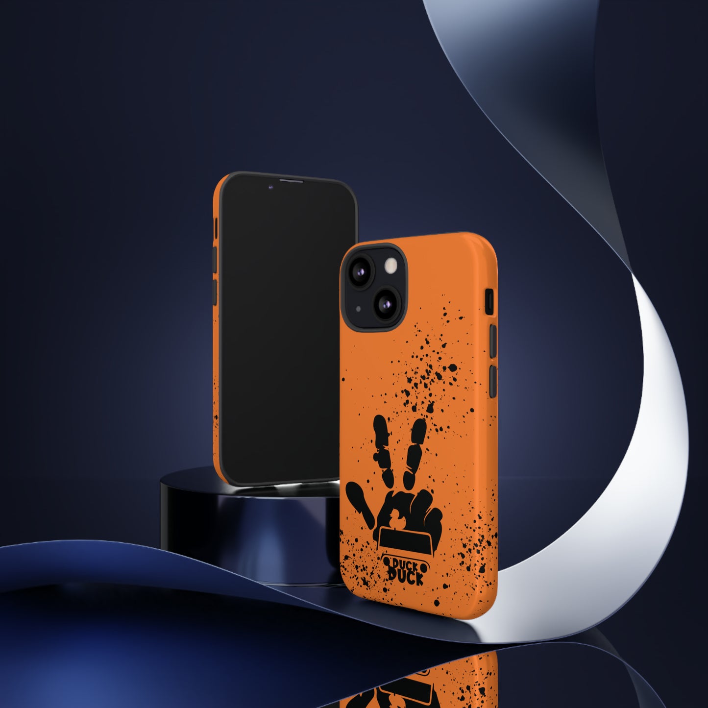 Duck Duck Orange Protective Phone Case for IPhone, Samsung and Google Phones