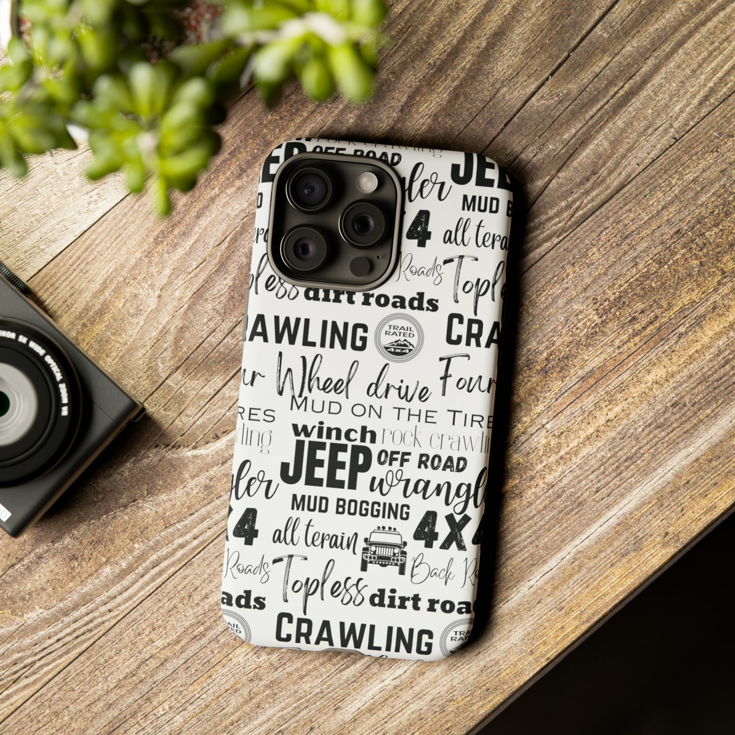 Off Road Subway Art Protective Phone Case for Iphone, Samsung and Google Phones