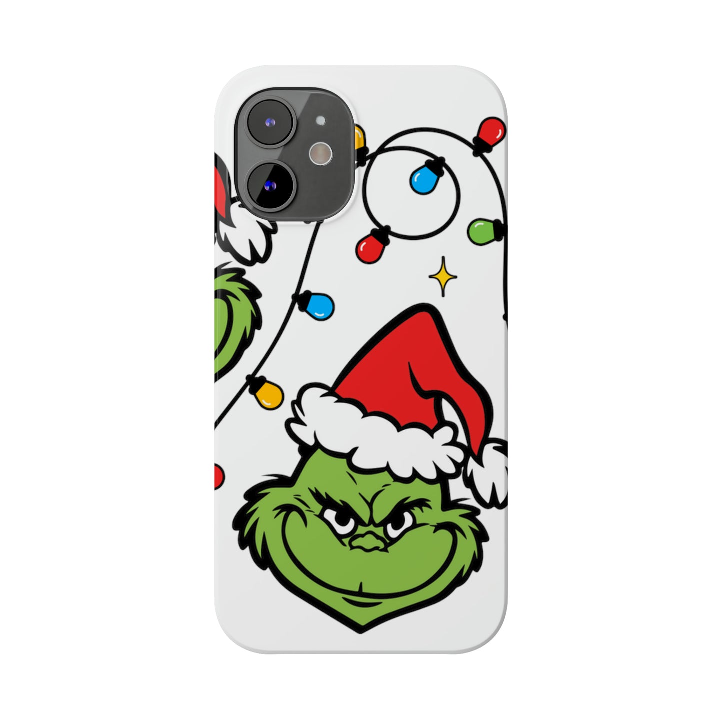 Grinchmas Lights Slim Phone Case for Iphone