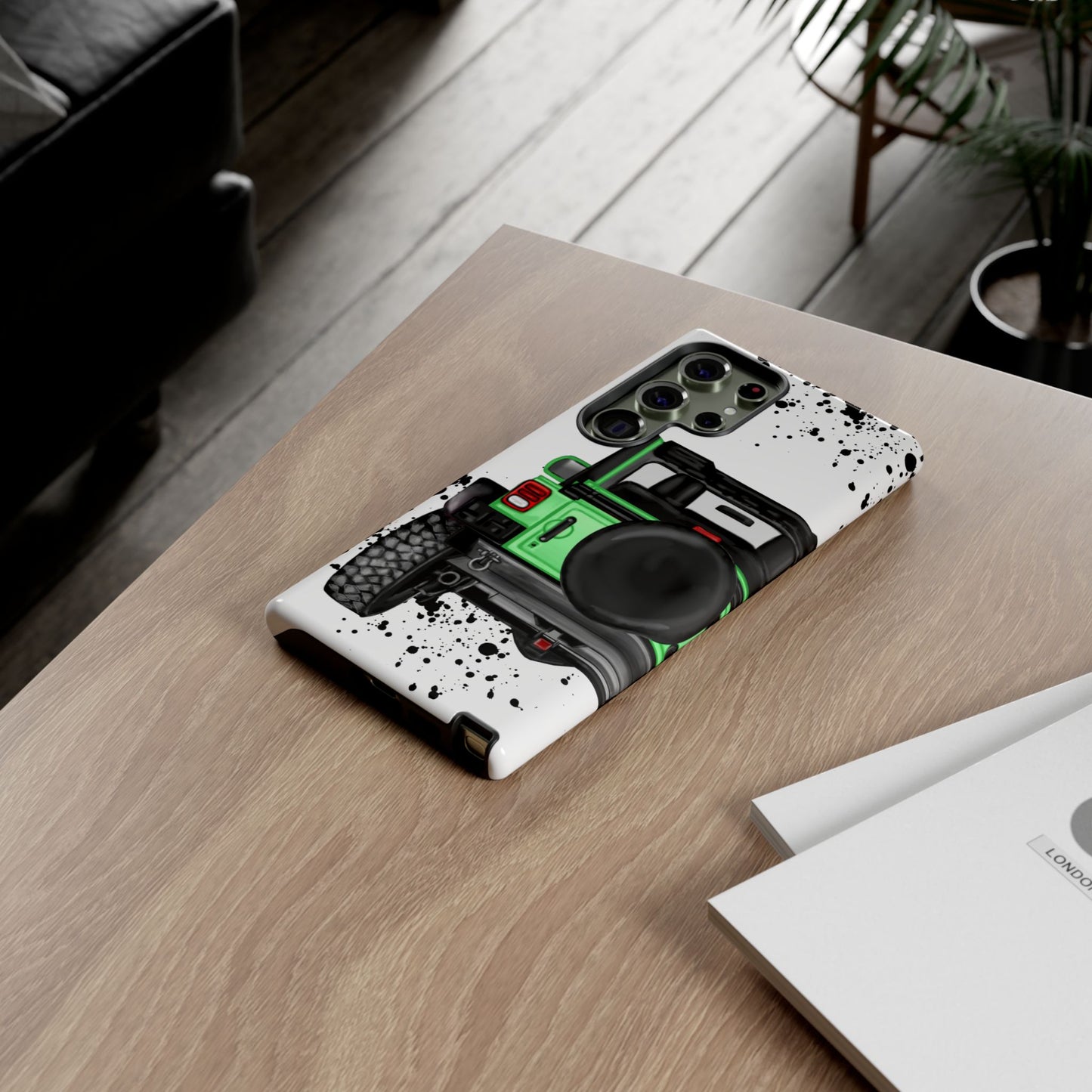 Off Road Life Green Protective Case for Iphone, Google and Samsung