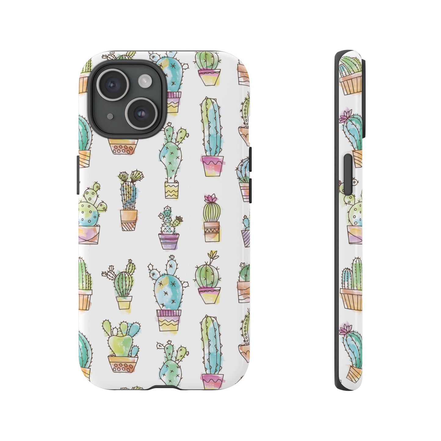Pastel Cactus Love Phone Case