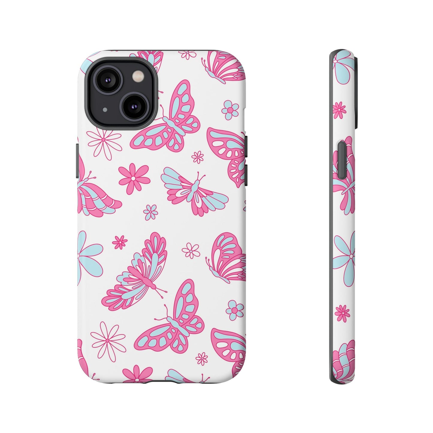 Pastel Butterflies Protective Phone Case