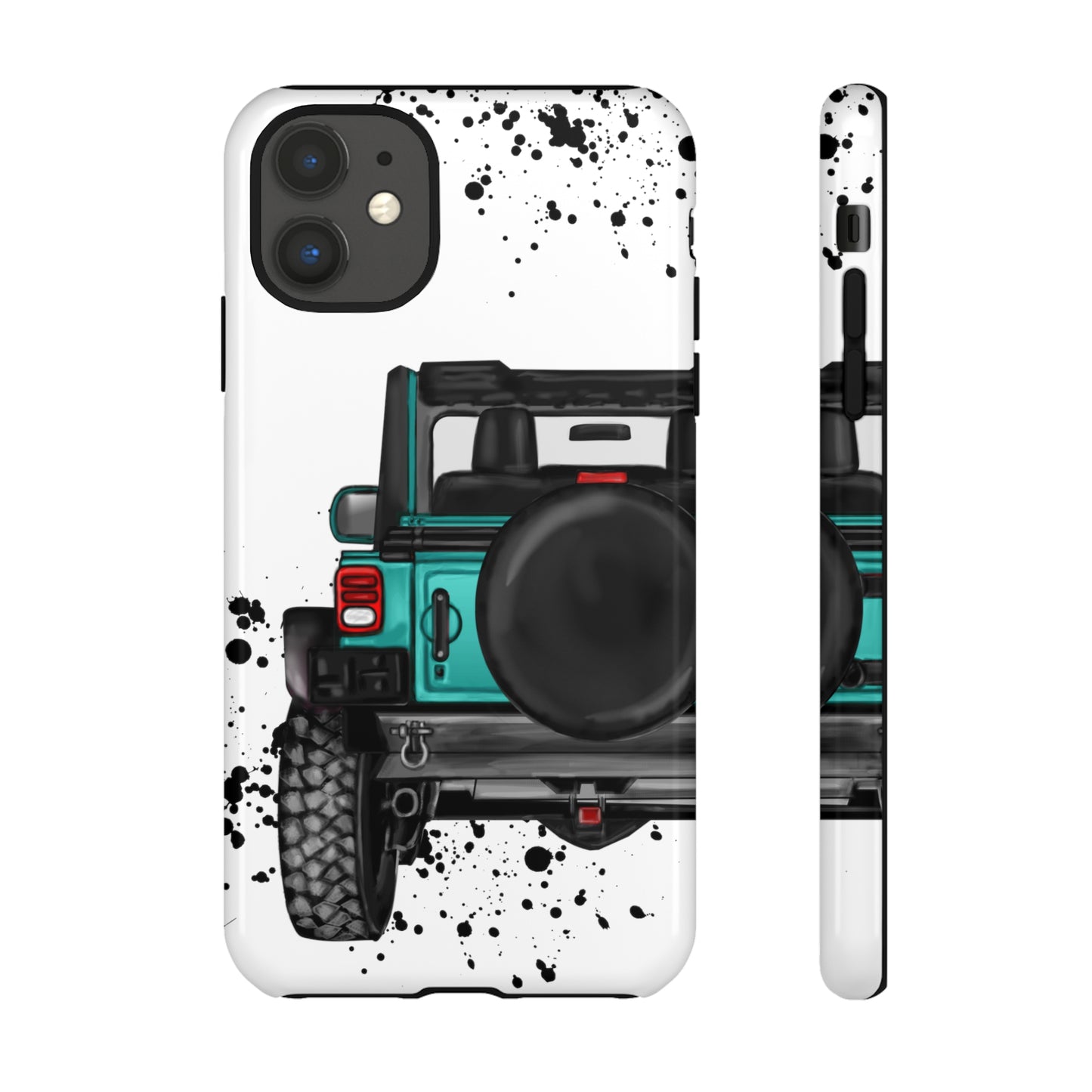 Off Road Life Turquoise Protective Case for Iphone, Google and Samsung