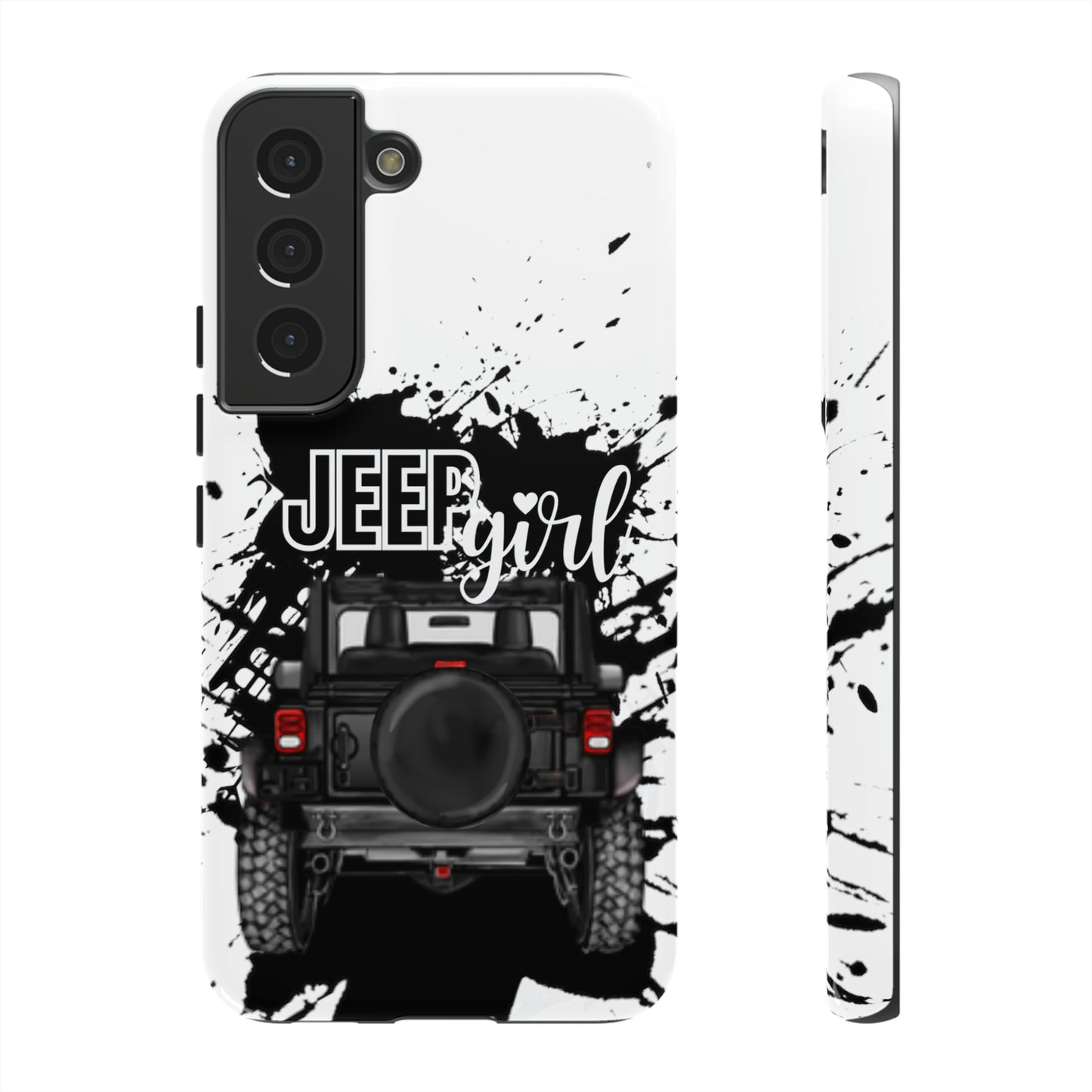 Off Road Girl Black Tough Cases