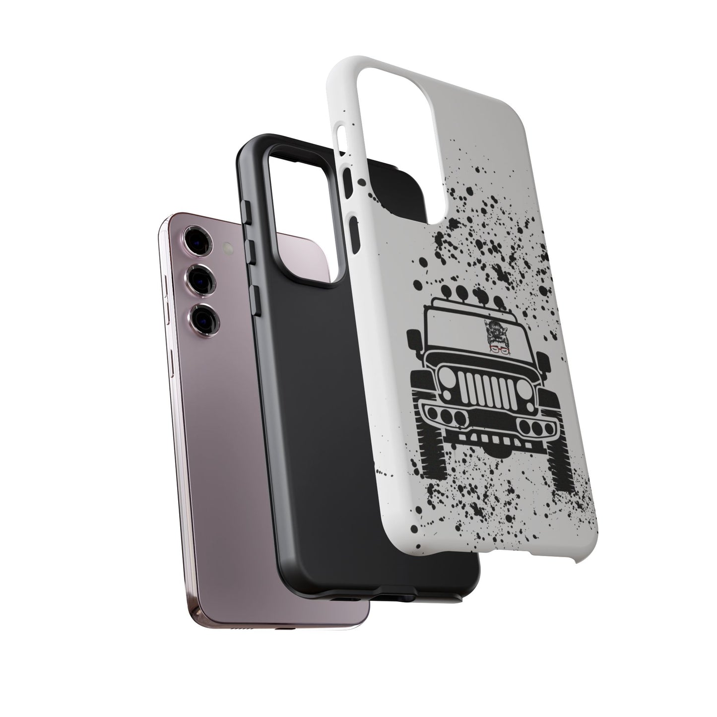 Off Road Girl with Glasses Tough Cases