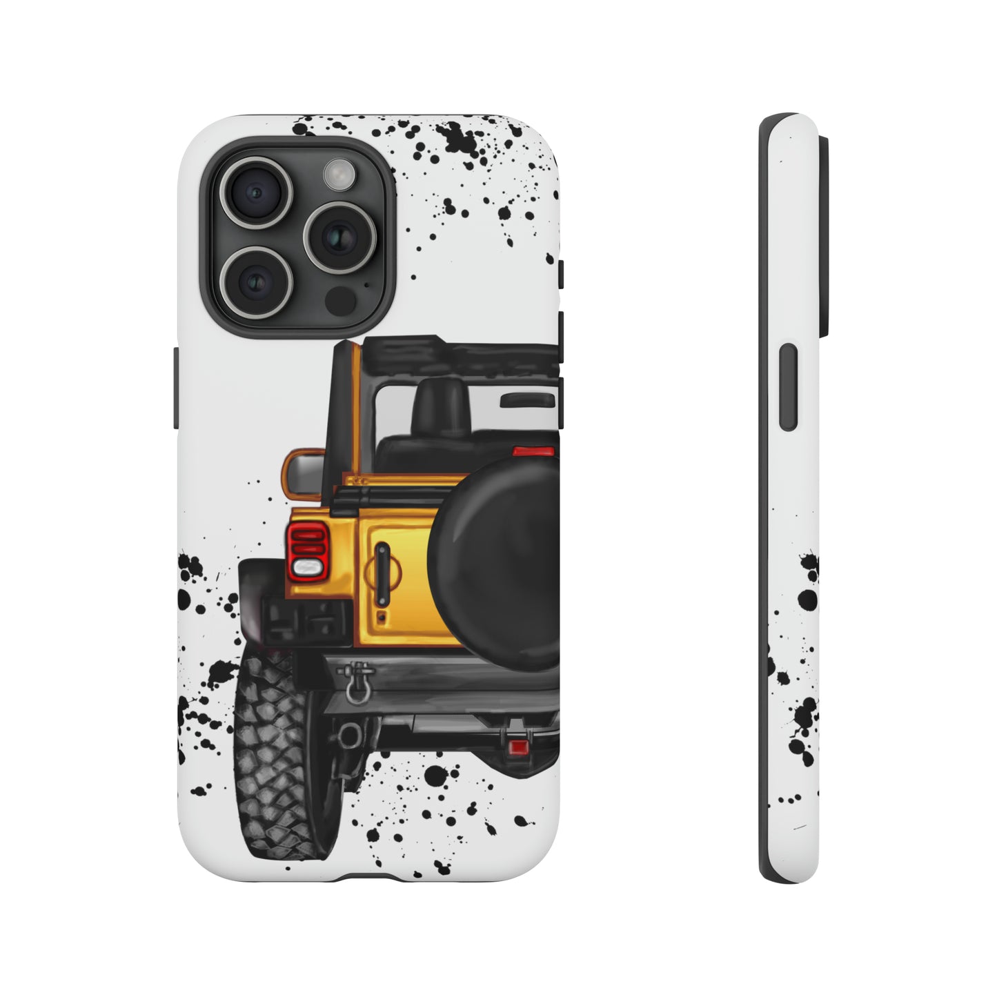 Off Road Life Yellow Protective Case for Iphone, Google and Samsung