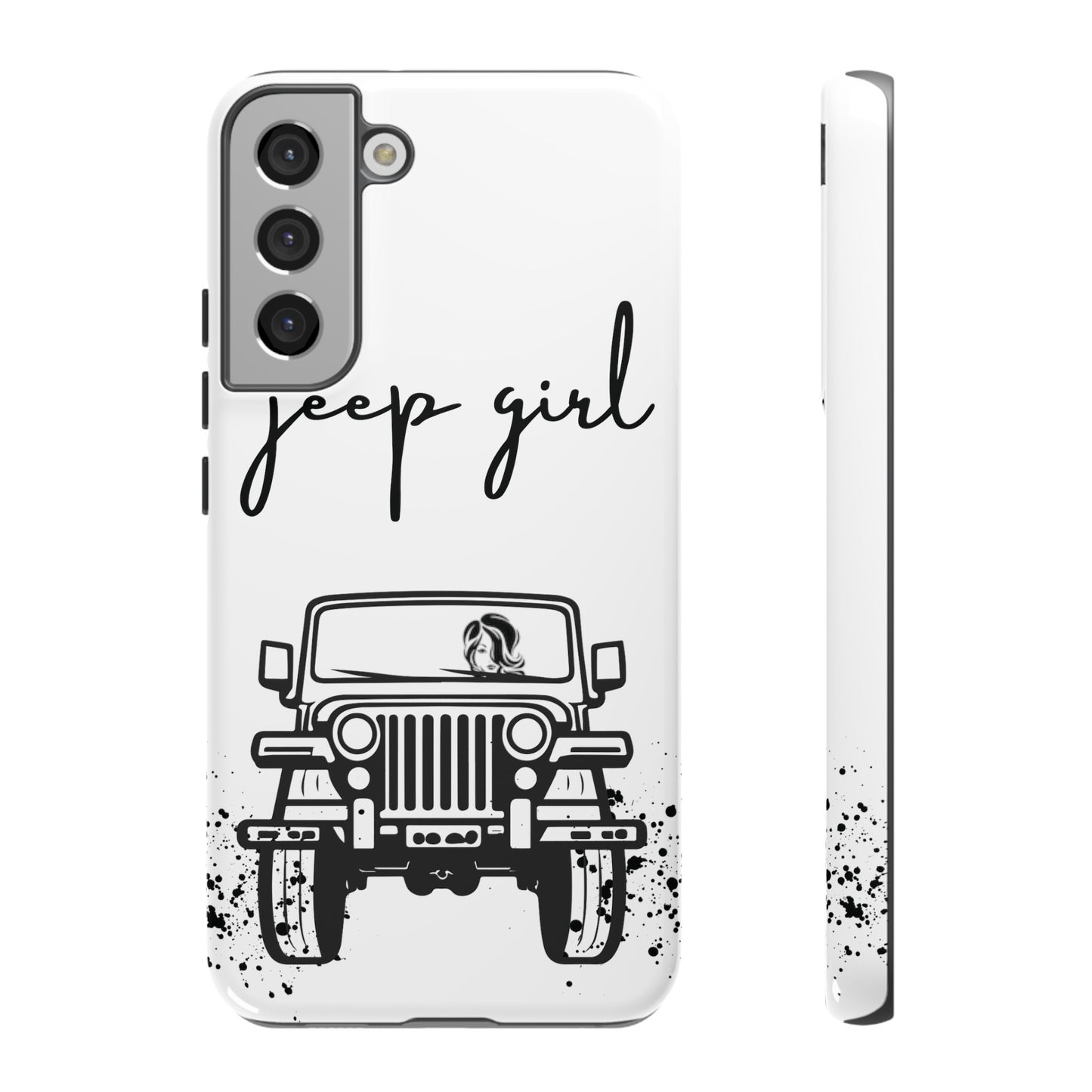 CJ Jeep Girl Phone Case