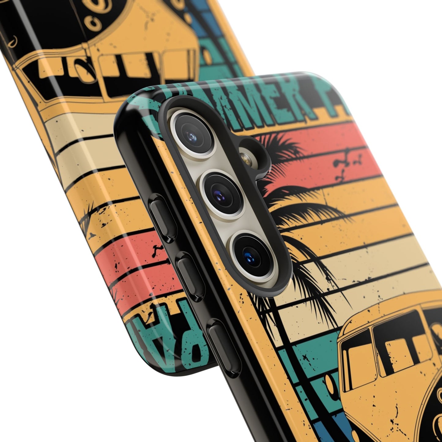 Retro Van Surf Summer Protective Phone Case