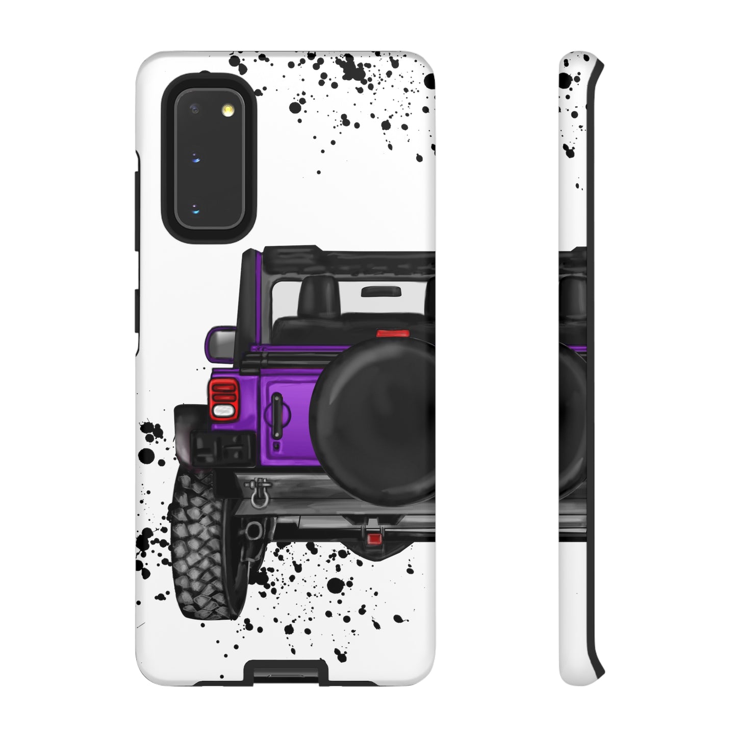 Off Road Life Purple Protective Case for Iphone, Google and Samsung