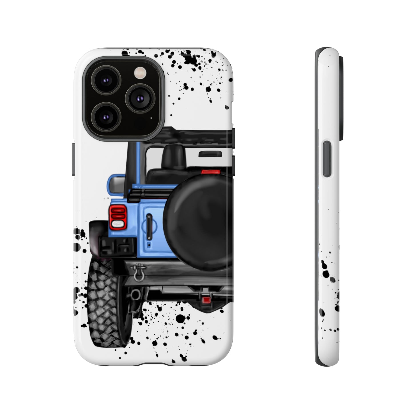 Off Road Life Light Blue Protective Case for Iphone, Google and Samsung