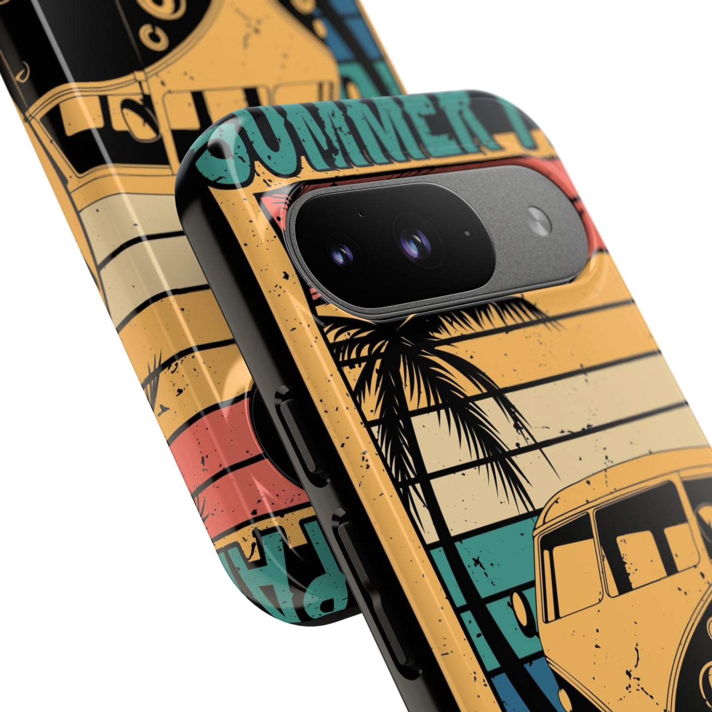 Retro Van Surf Summer Protective Phone Case