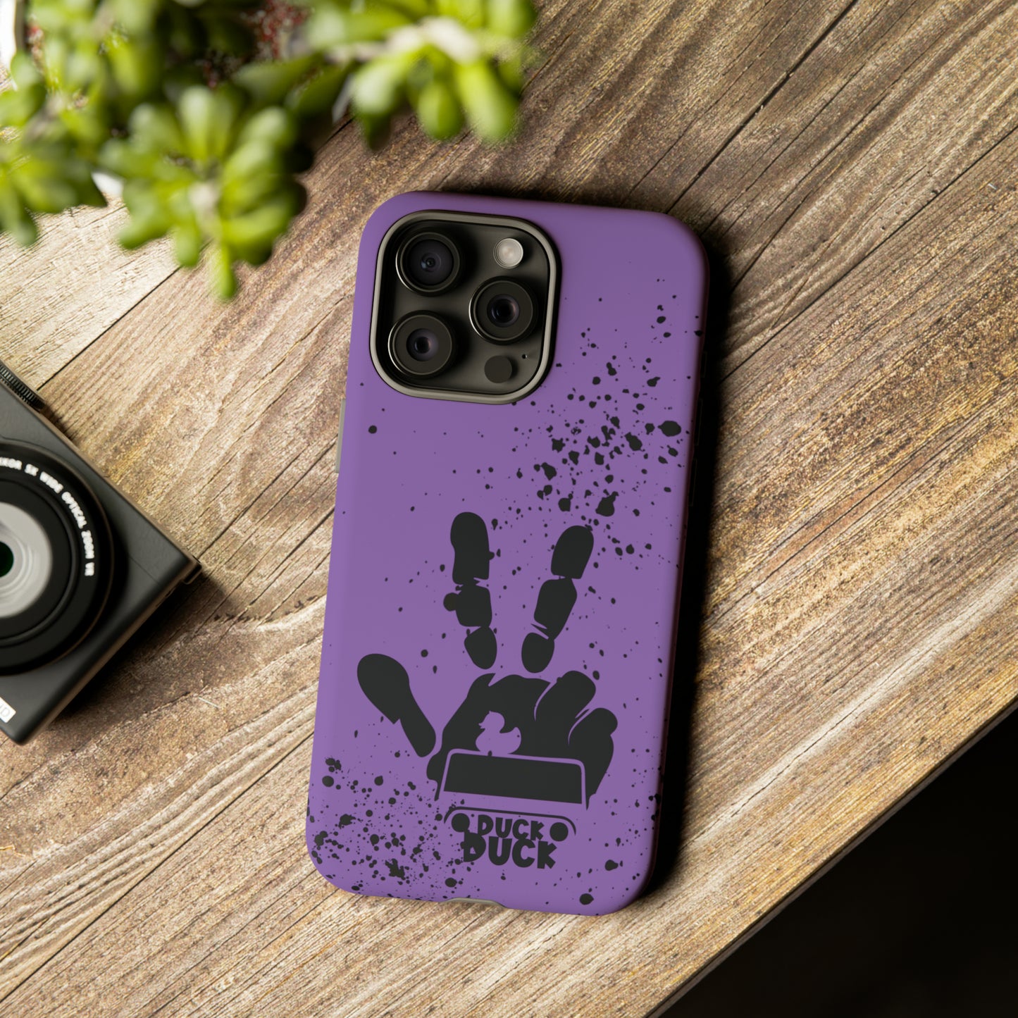 Duck Duck Purple Tough Cases