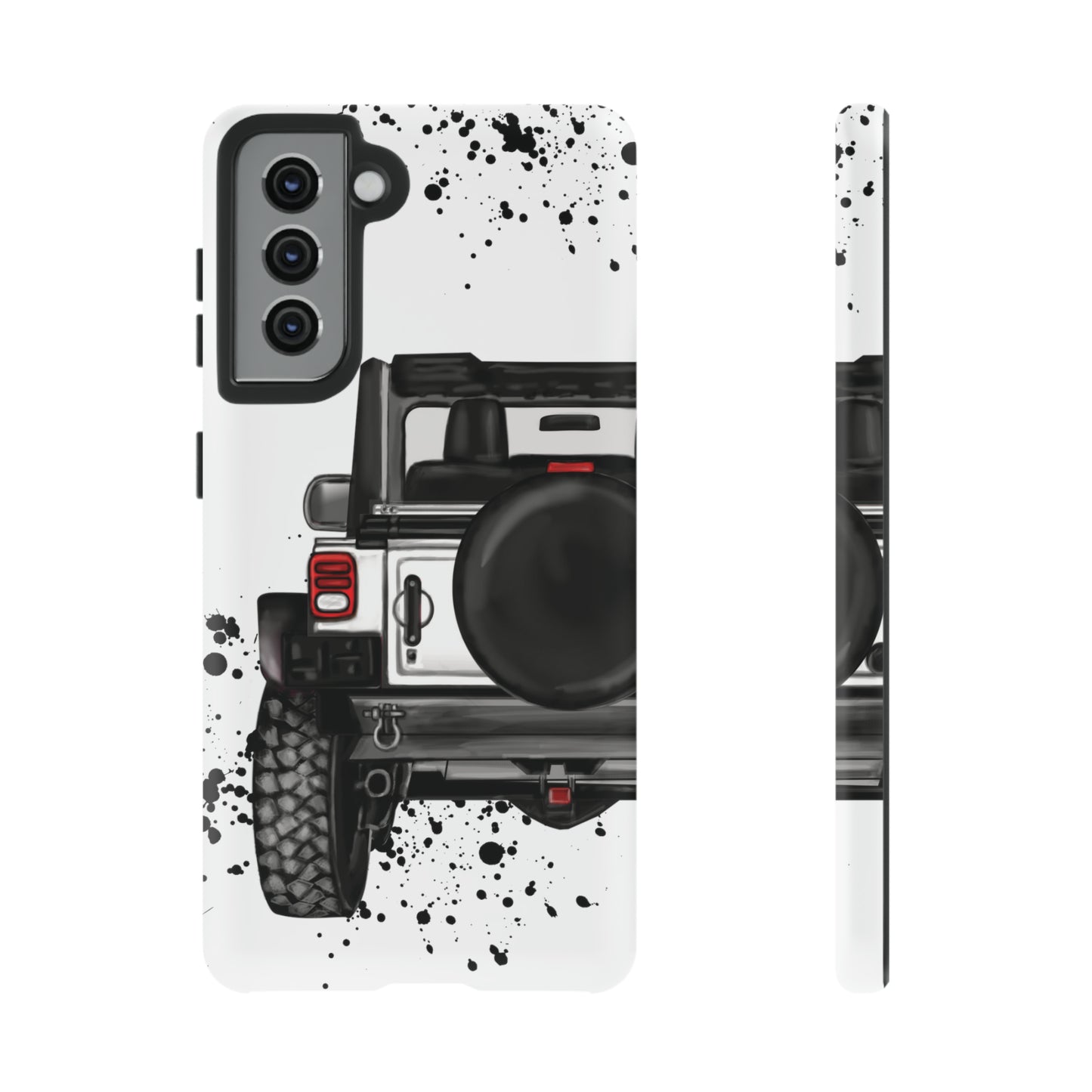 Off Road Life White Protective Case for Iphone, Google and Samsung