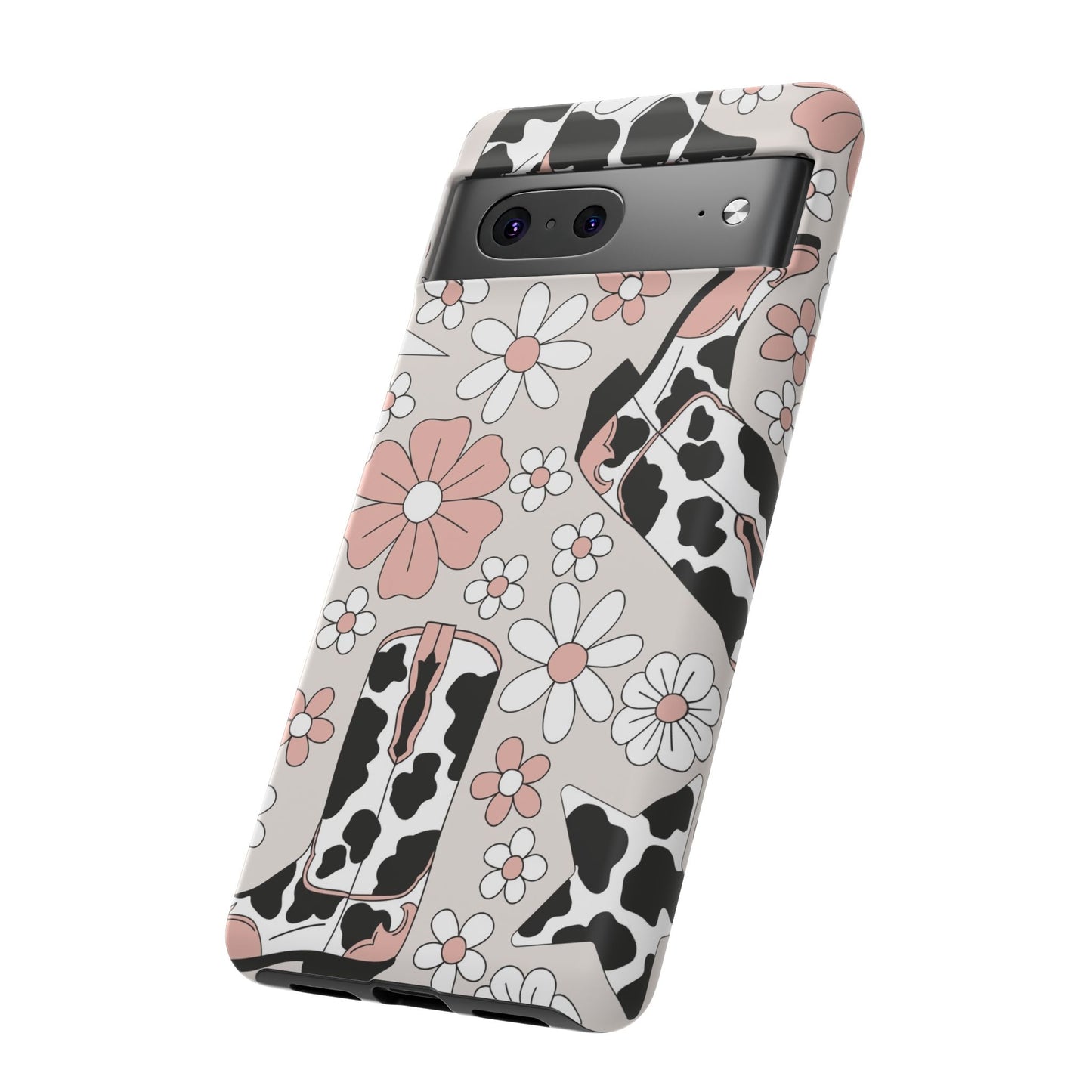 Western Flower Protective Phone Case for Google, Iphone and Samsung Phones