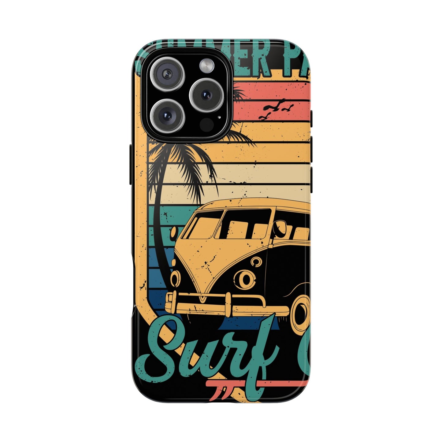 Retro Van Surf Summer Protective Phone Case