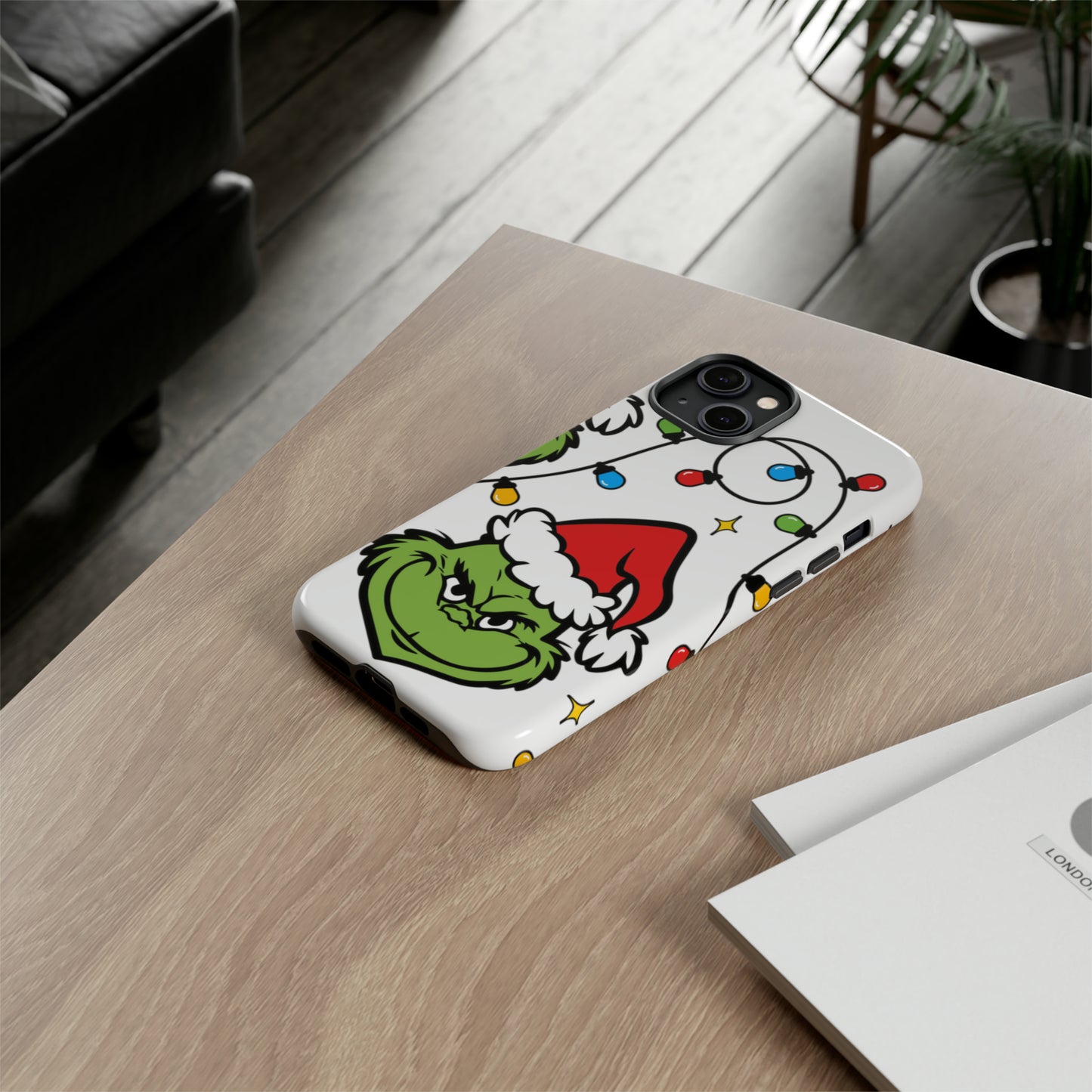 Grinchmas Lights Protective Case for IPhone, Samsung and Google Phones