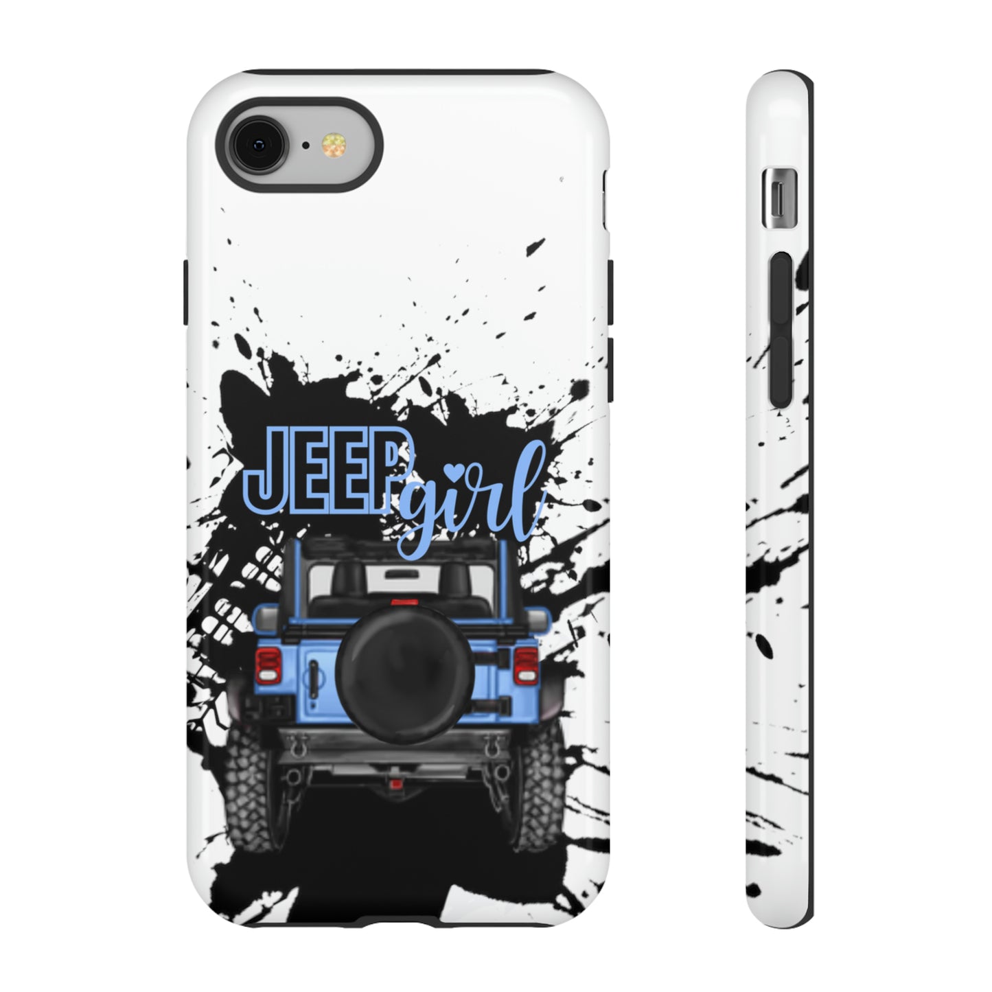 Off Road Girl Blue Tough Cases