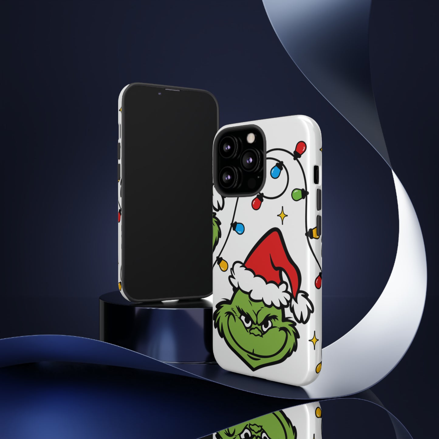 Grinchmas Lights Protective Case for IPhone, Samsung and Google Phones