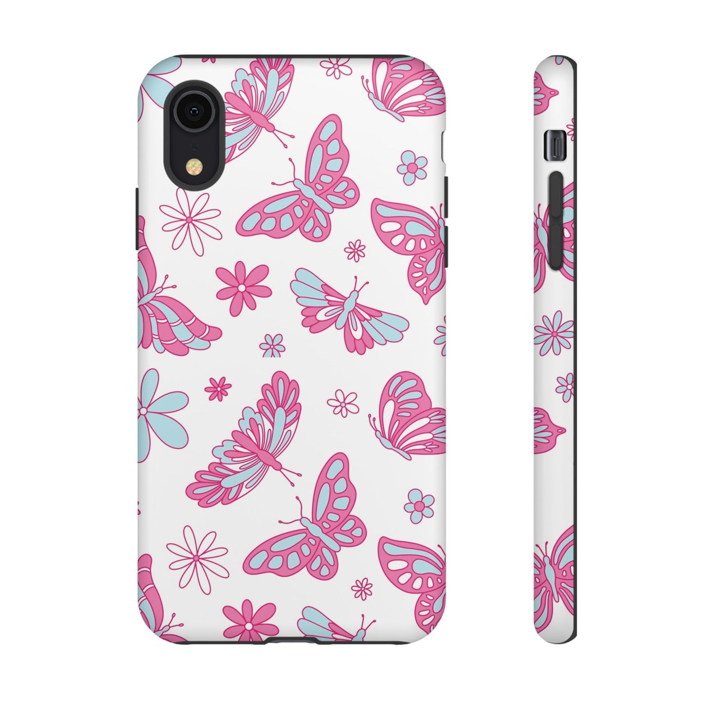 Pastel Butterflies Protective Phone Case