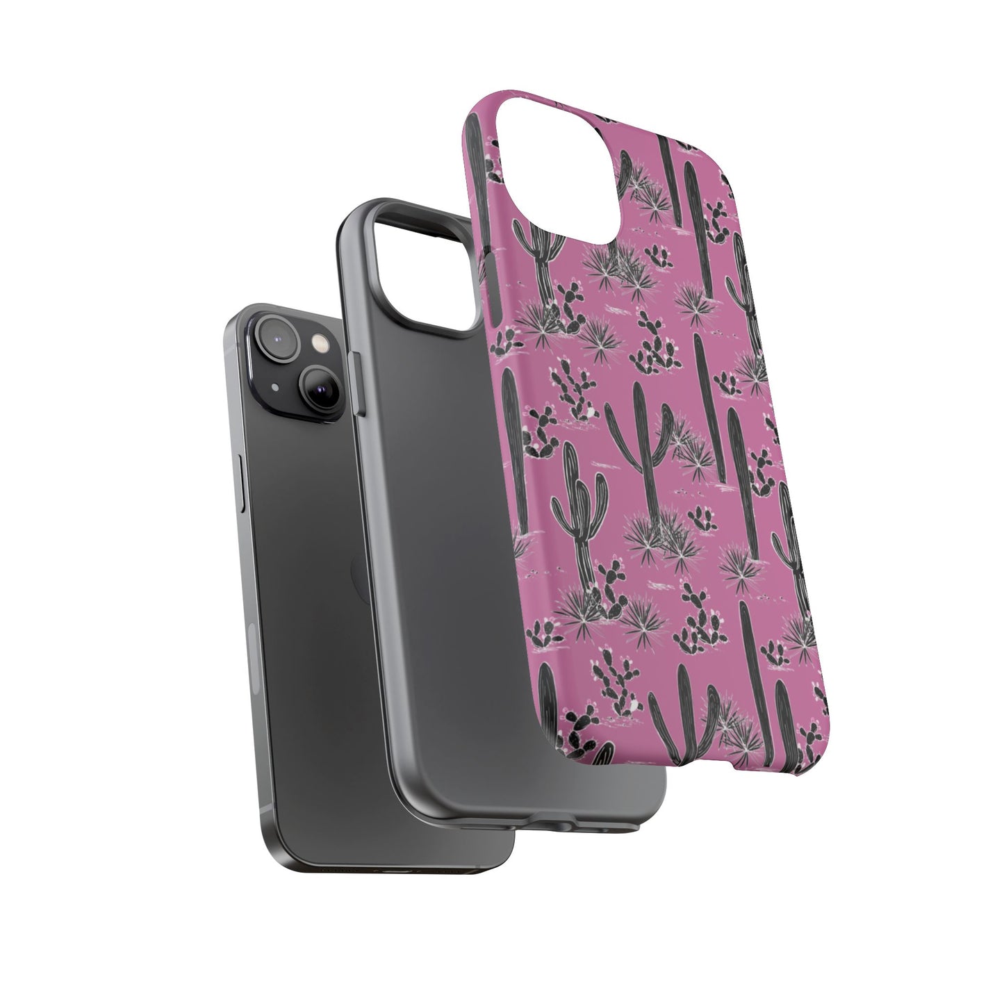 Pink Cactus Love Phone Case