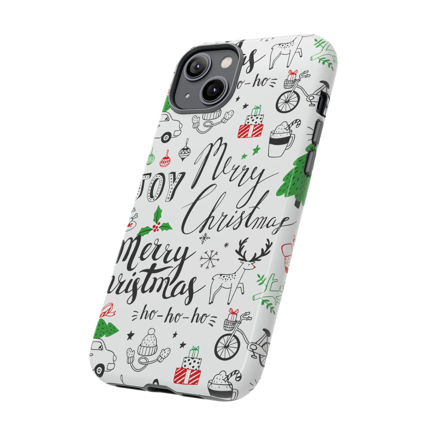 Merry Christmas Protective Phone Case for Iphone, Samsung and Google Phones