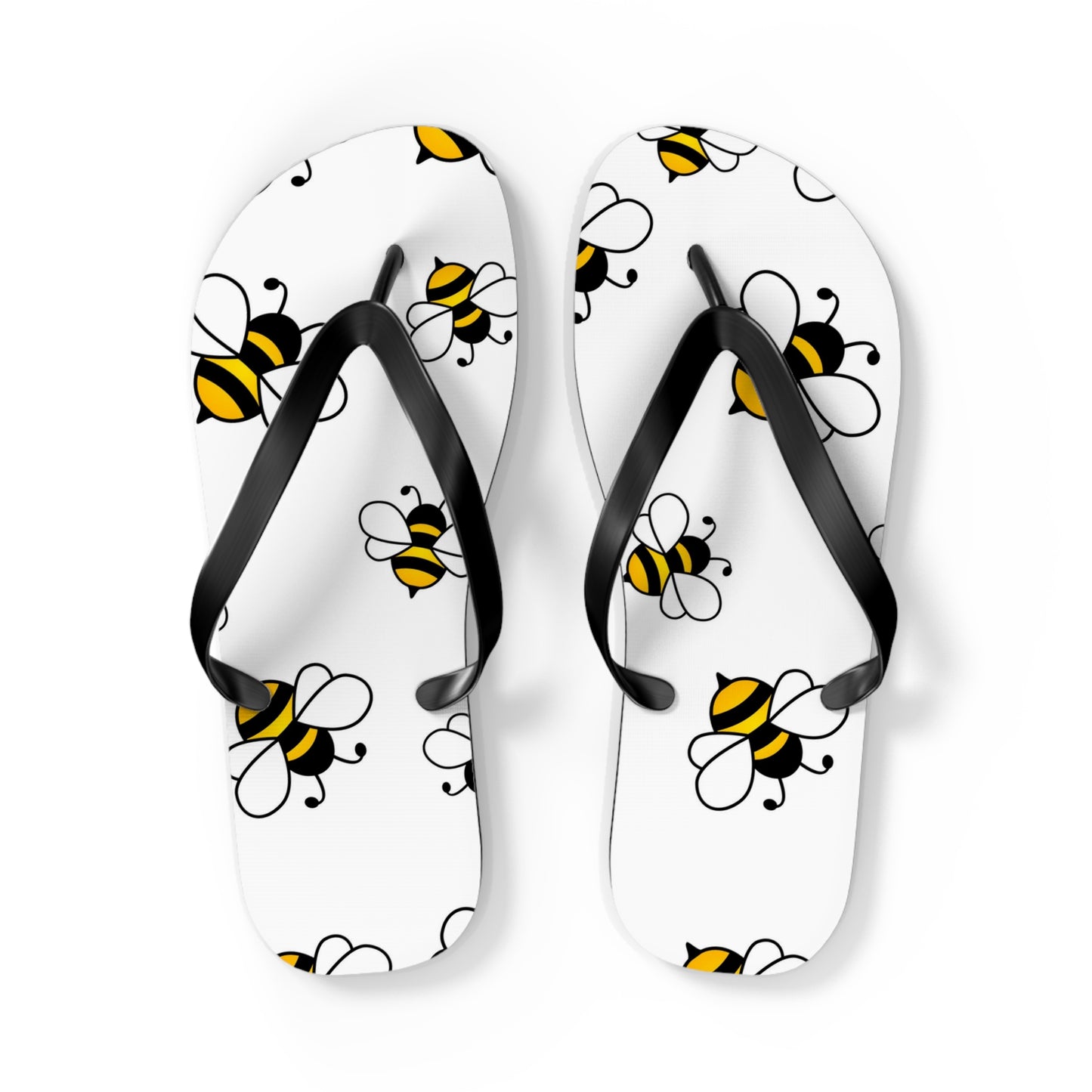 Bumble Bee Summer Flip Flops