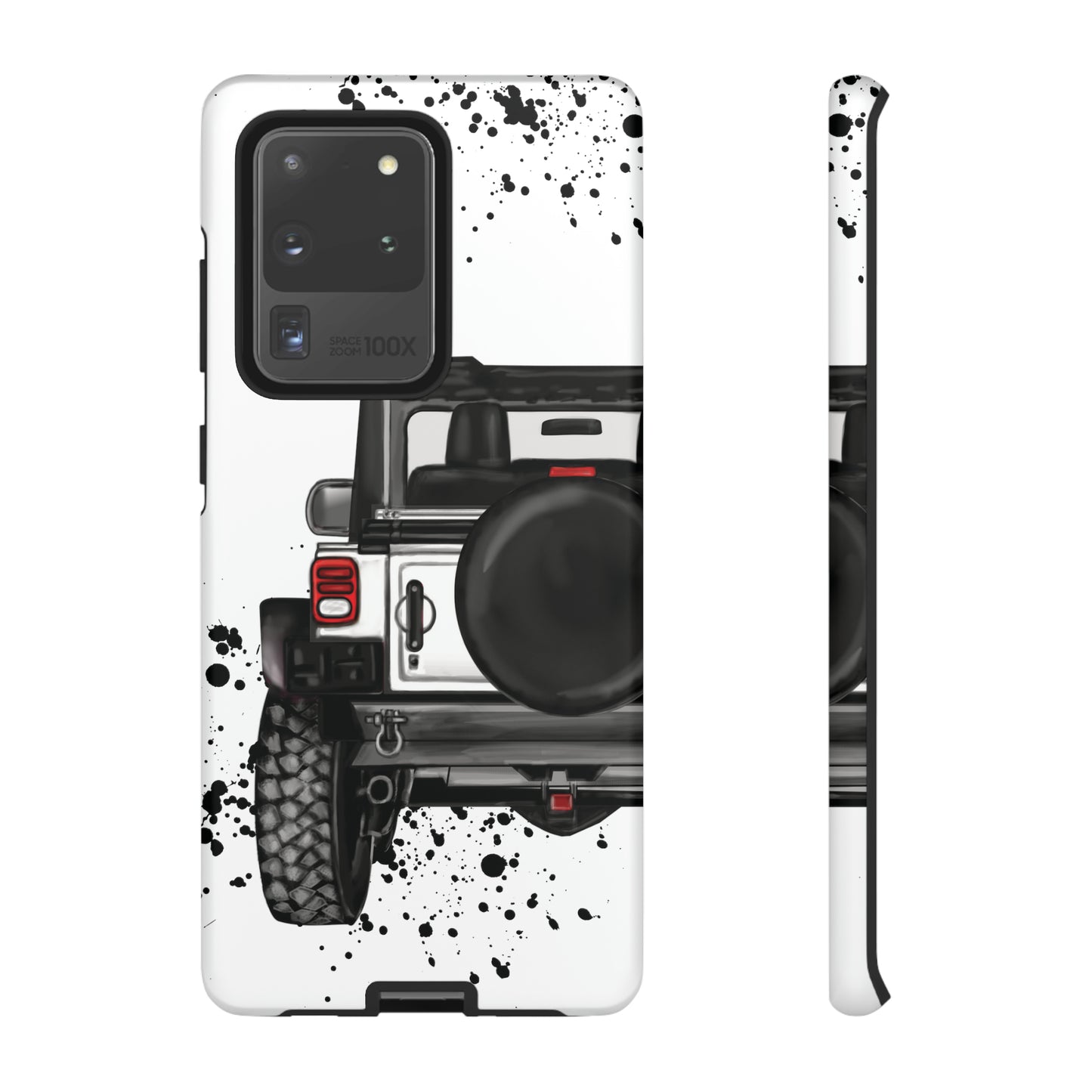 Off Road Life White Protective Case for Iphone, Google and Samsung