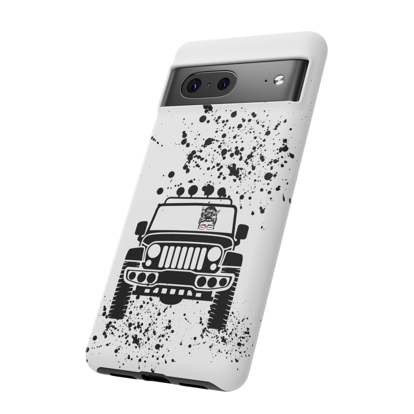 Off Road Girl with Glasses Tough Cases