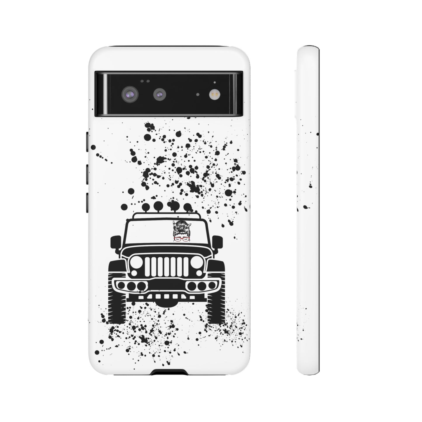 Off Road Girl with Glasses Tough Cases