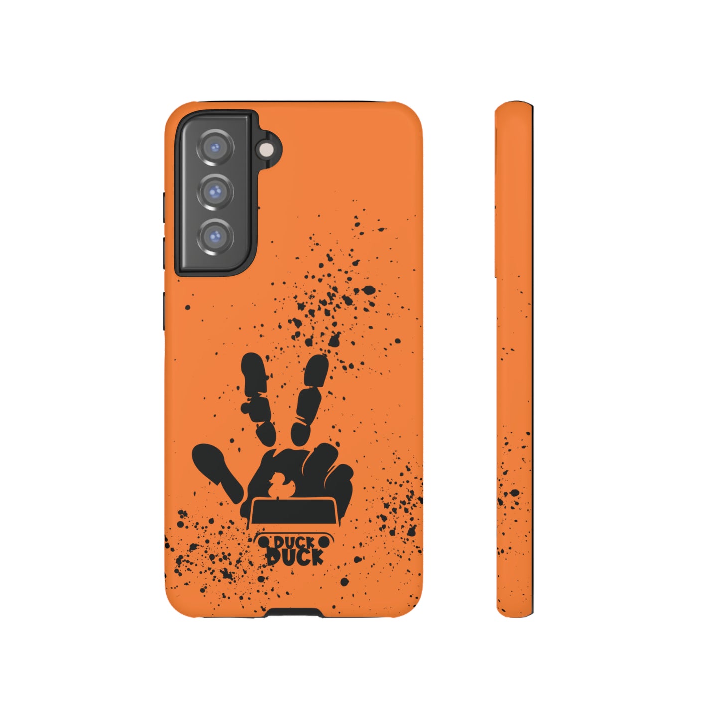 Duck Duck Orange Protective Phone Case for IPhone, Samsung and Google Phones