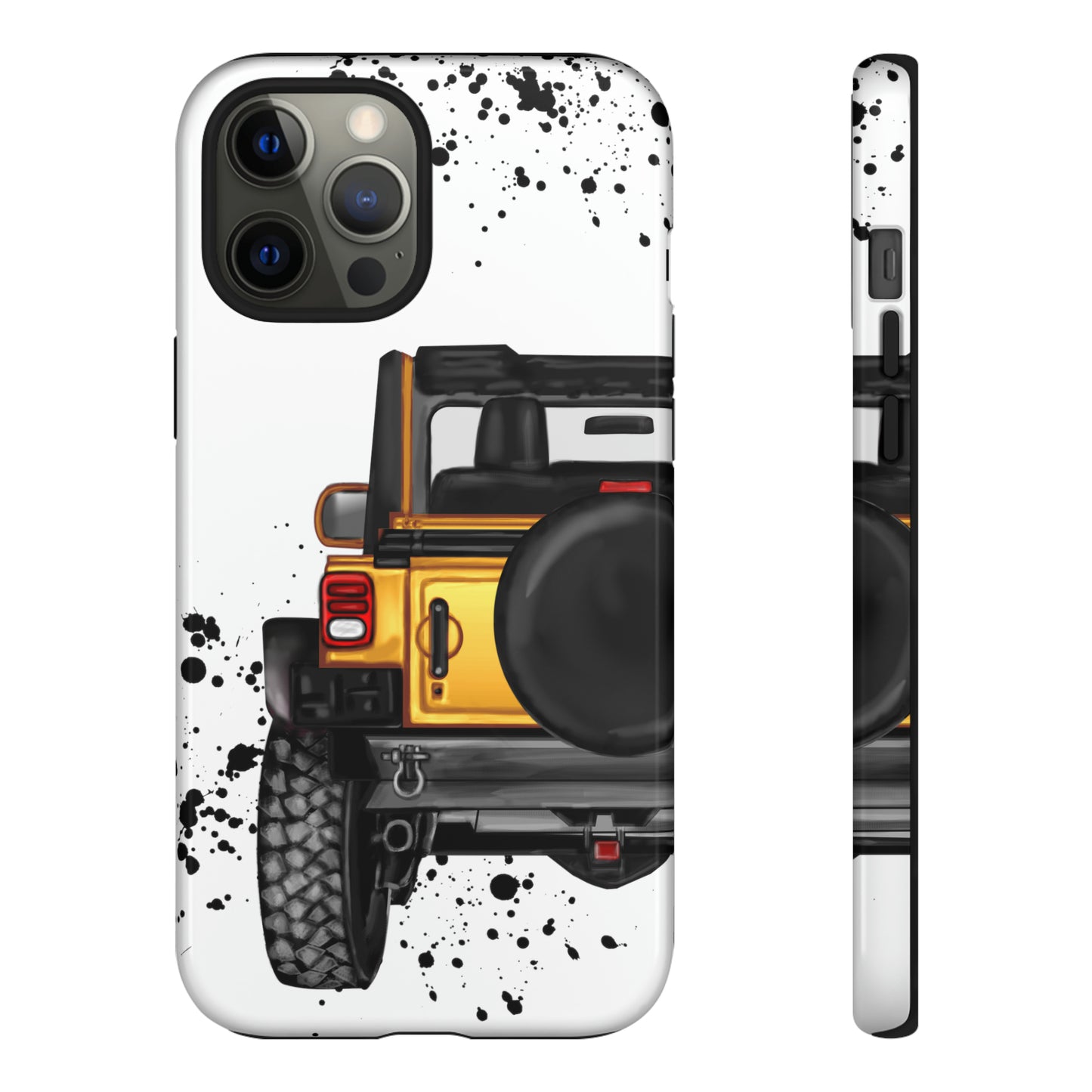 Off Road Life Yellow Protective Case for Iphone, Google and Samsung